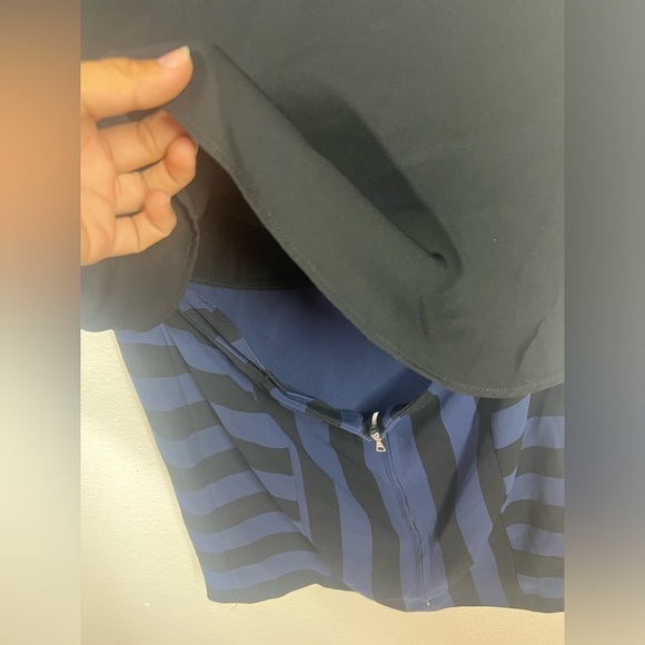 Sandro Rayure Shirt Tail Stripe Dress Size 2 - Picture 8 of 11